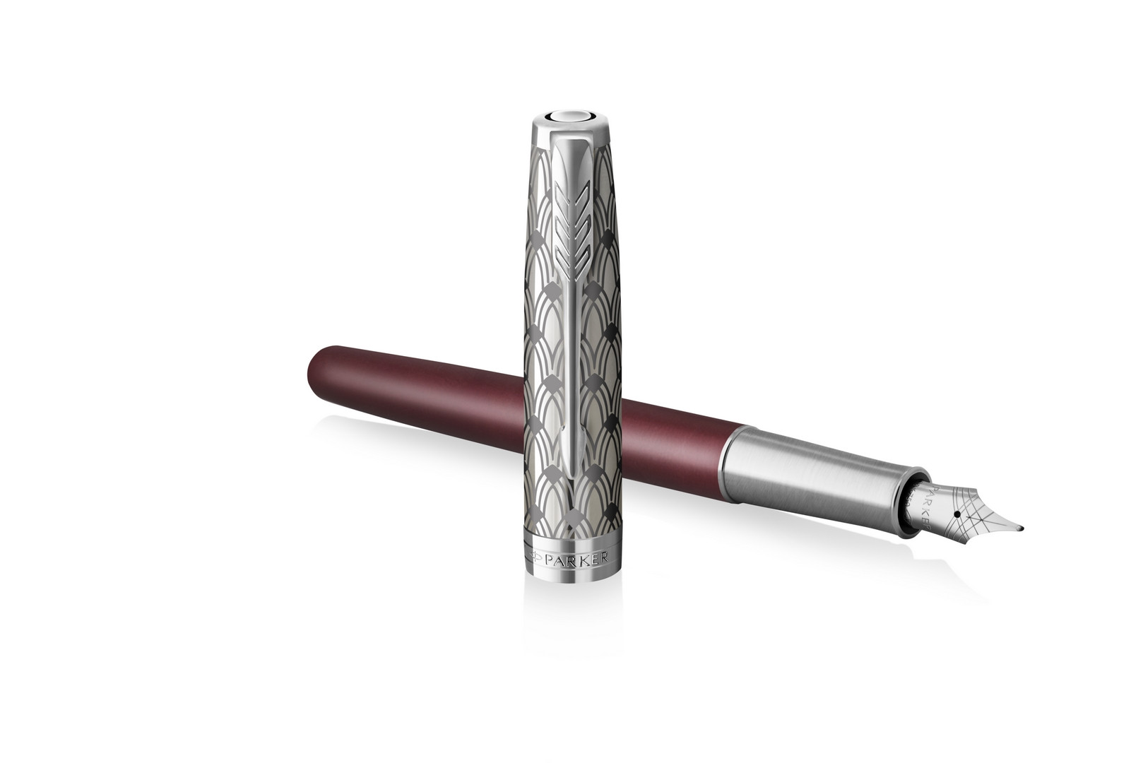 Pióro wieczne Sonnet Premium Metal & Red CT
